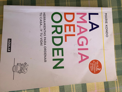 Marie Kondo Libro La Magia Del Orden - Usado Impecable