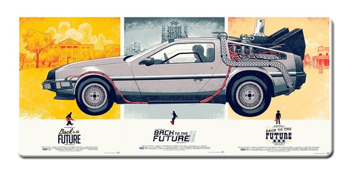 Mousepad Xxl *90x40cm* Cod:031 Back To The Future