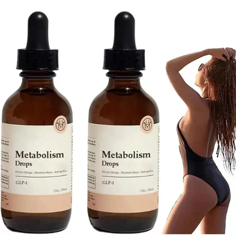 Gotas Para El Metabolismo, Gotas Para Quemar Grasa, Gotas