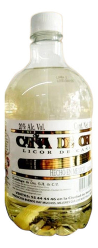 Pack De 12 Licor Caña De Oro 1 L