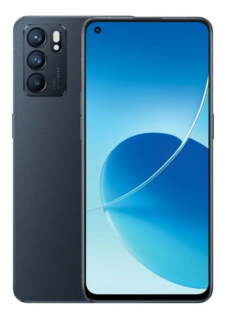 Oppo Reno6 5G Dual SIM 128 GB stellar black 8 GB RAM