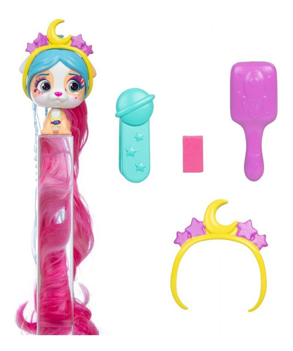 Imagen 7 de 10 de Vip Pets Muñeca Sorpresa Mini Fans Serie 2 Corazon Boost Edu