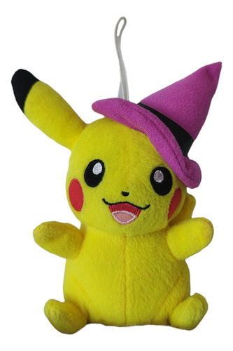 Peluche Pokemón De Pikachu Con Sombrero Banpresto Japón