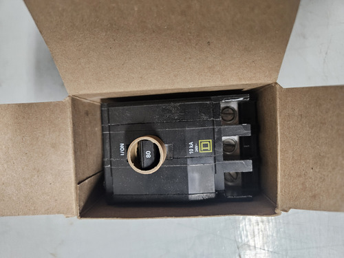 Qob380 Interruptor Termomagnetico 3p 80a Atornillable Square