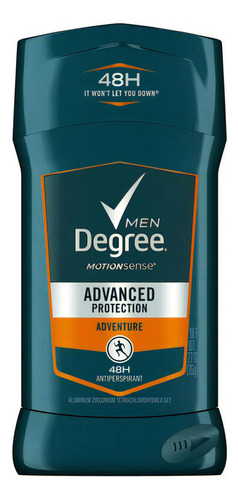 Desodorante Degree Men Advanced Protection Adventure 48h 76g Fragrância Motionsense