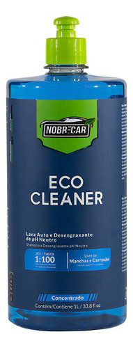 Eco Cleaner Shampoo E Desengraxante  1l Nobrecar