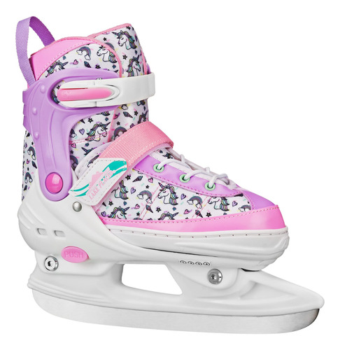 Lake Placid Monarch - Patines De Hielo Ajustables, Medianos 