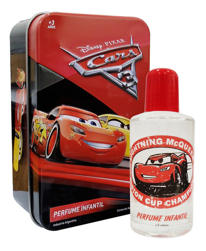 Perfume Cars Cofre De Lata 60ml