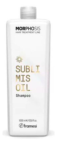 Kit Framesi Morphosis Sublimis Oil Shampoo + Acond. X1000ml