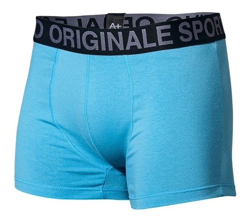 Boxer Originale Turquesa Con Negro Refans A+ Positivo