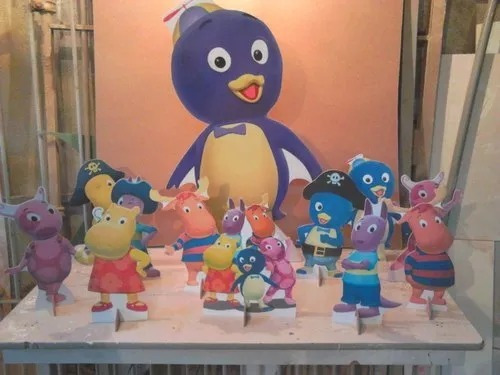 Backyardigans - 10 Displays De Festa De 20cm Totens