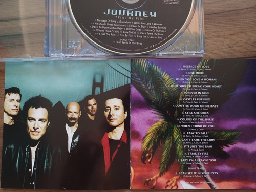 Cd Journey - Trial By Fire (1996/2006) 1 Bônus Steve Perry (Usado)