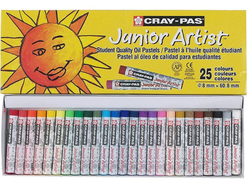 Set De 12 Pasteles Cray-pas Sakura Xcjp12, Surtidos, Para Ar