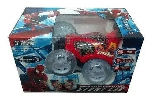 Carro Luces Sonido Spider-man Juguetes 10 Carro Loco Araña