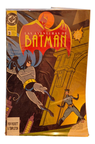 Dc Comics Las Aventuras De Batman Año 1 N°2 Editorial Perfi