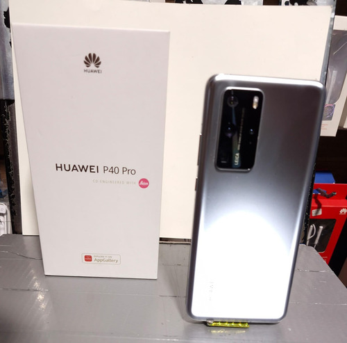 Teléfono Huawei P40 Pro Color Plata 256 Gb Gris (Usado)