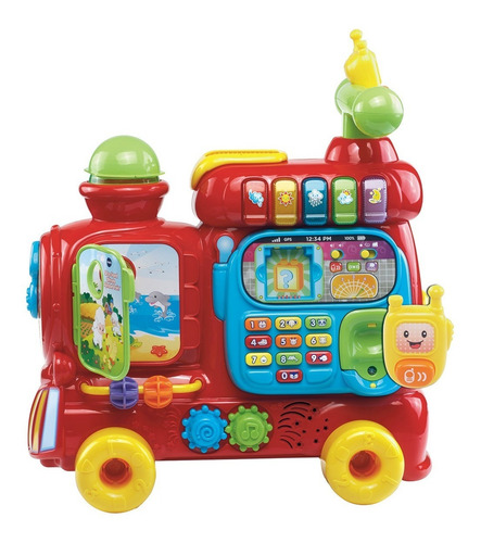 Imagen 3 de 3 de Maxi Tren 5 En 1 Vtech Baby 10 Actividades + 260 Canciones