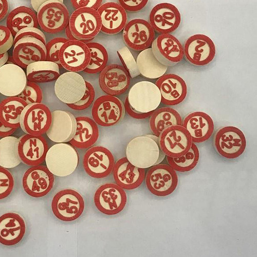 40x Tarjetas De Bingo 75 Números Chips Juego De Cartas Para