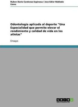 Libro Odontolog A Aplicada Al Deporte Una Especialidad Qu...