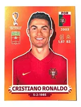 Comprar Figurita Cristiano Ronaldo Mundial Qatar 22 Panini Original