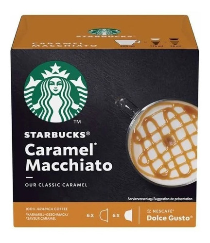 Starbucks Caramel Macchiato Capsulas Dolce Gusto Oficial