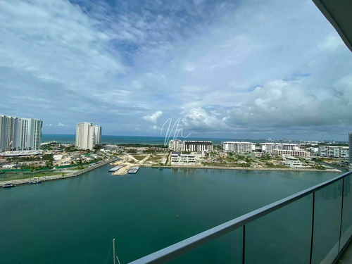 Imagen 7 de 27 de Departamento En Renta En Cancun Aria I Puerto Cancun