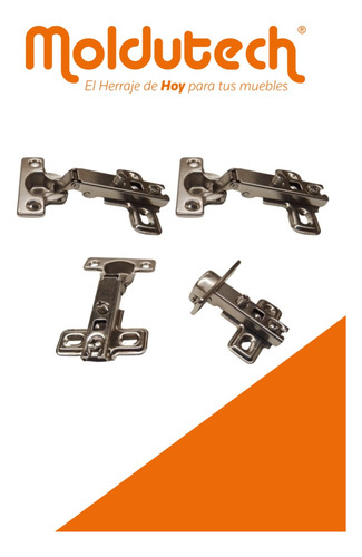 Bisagra Bidimensional Recta Mini (5 Pares) B07-05
