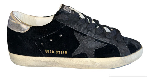 Zapatillas Golden Goose Super Star- Negra Terciopelo