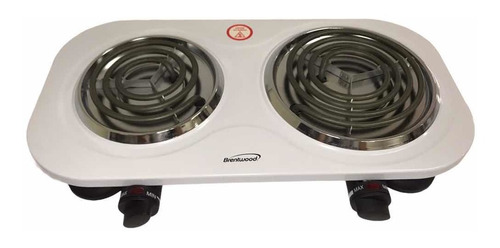 Cocina Eléctrica Brentwood Doble Hornilla 1500w 