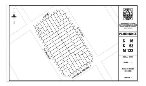 Imagen 6 de 6 de Tronador 3431, Terreno En Venta En Coghlan, Capital Federal