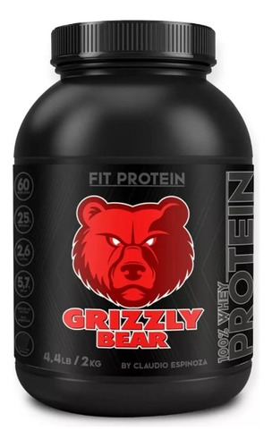 Proteína Fit Protein Grizzly Bear 4.4 Libras - 8 Sabores