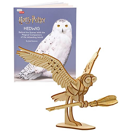 Harry Potter Hedwig 3d Wood Puzzle & Model Figure Kit (24 Pi