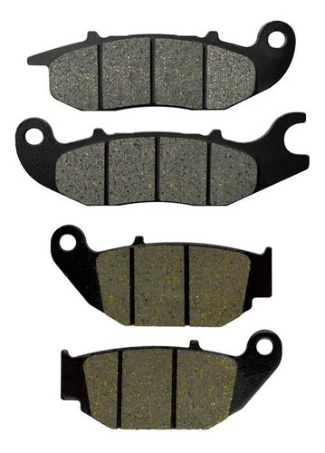 2 Pares De Pastillas De Freno Para Honda Cbr125r 2011-2016