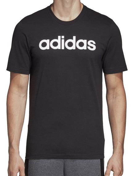 remeras adidas negras