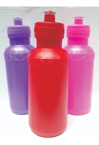 Kit 100 Squeeze Lisa Para Personalização 500 Ml