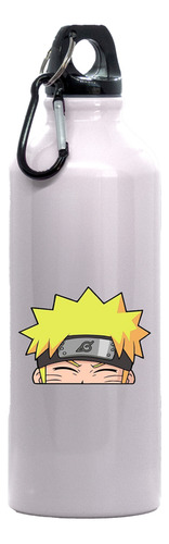 Botella De Agua Naruto Ojos (aluminio), Termo Agua 750 Ml Blanco
