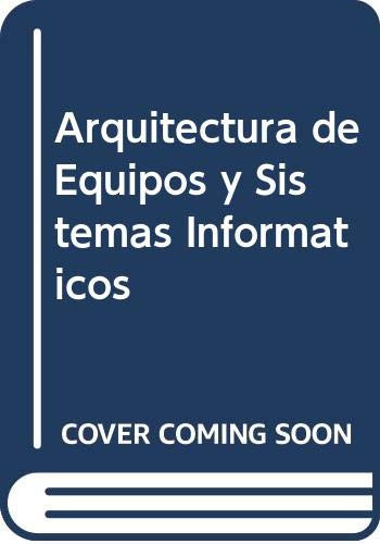 Libro Arquitectura De Equipos Y Sistemas Informaticos De Car