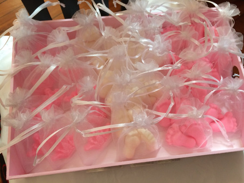 Souvenirs 30 Pares De Piecitos Nacimientos Baby Shower