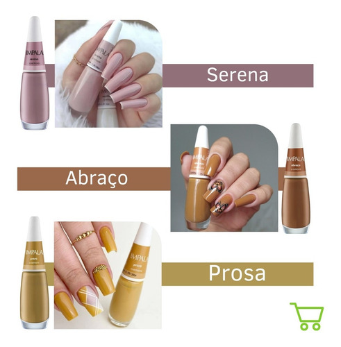 Kit 15 Esmaltes Impala Cores Da Sua Moda Lançamento Barato