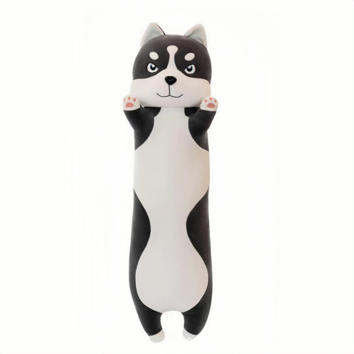 Juguete De Peluche Perro Husky Navidad Cumpleaños unit 70 Cm