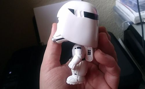Funko Star Wars First Order #67 Snow Trooper 10 Cms (Usado)