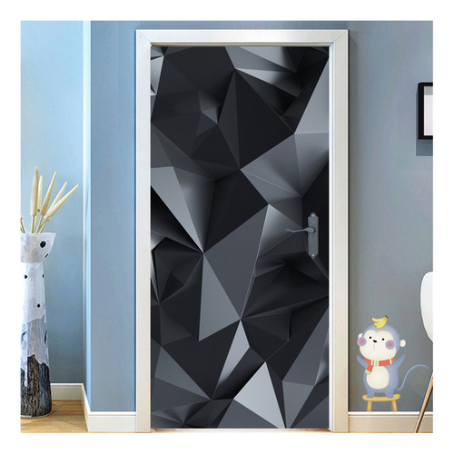 Adhesivos Tridimensionales F C1468 Para Puerta De Madera, De