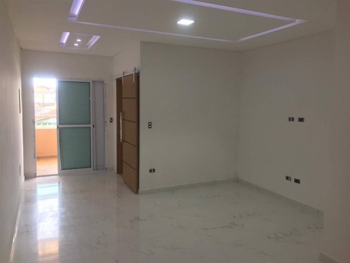 Imagem 12 de 18 de Sobrado 2 Dormitorios, 2 Suites, Vaga De Garagem Na Vila Caicara Em Praia Grande. - Som113