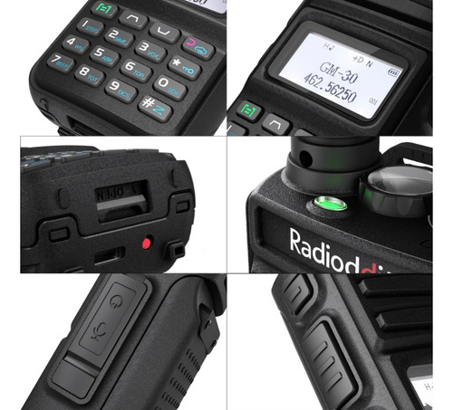 Radioddity Gm 30 Gmrs Radio Vhf Uhf Scanner C/ Nf
