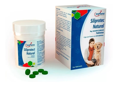 Siliprotec Natural Tabletas 100 Mg P/ Gato Perro Innopharma
