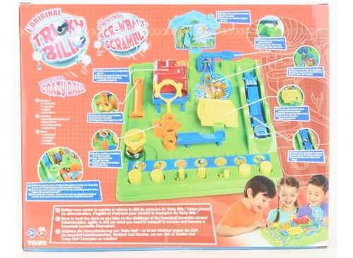 Tomy Games Screwball Scramble Marble Run Juego Para Niños -