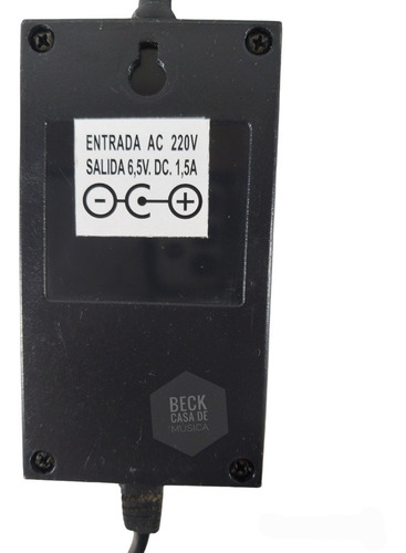 Imagen 4 de 10 de Fuente Genérica P/ Mini Amplificador Blackstar Fly 6,5v 1.5a