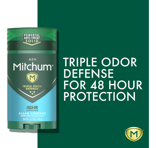Desodorante En Barra Mitchum Men Triple Odor Defense 80 Ml