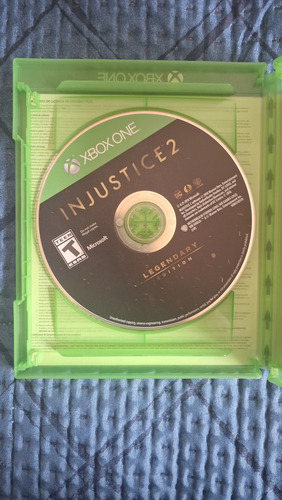 Injustice 2 Legendary Edition (nuevo). Xbox One FĂsico