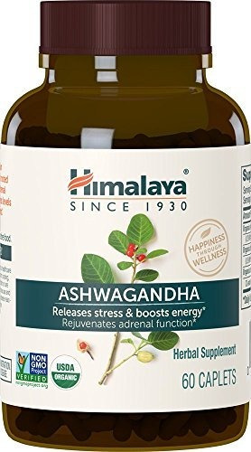 Suplemento Himalaya Ashwagandha Orgnicos Para Alivio Del Es